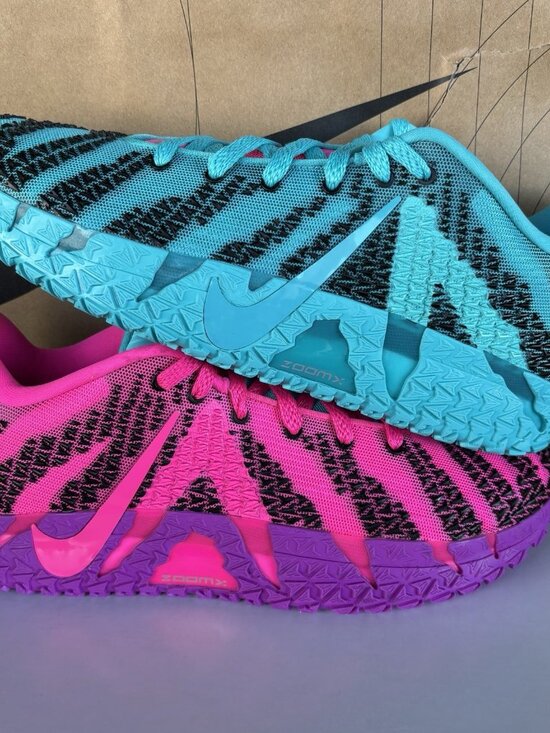 NEW Nike Ja 3 ID Nike By You Mismatch Blue Pink IO7565-900 Men’s Size 12 main image 4